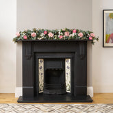 6Ft Faux Pink And White Eucalyptus Artificial Garland